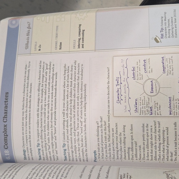 2 Teacher Resource  Books. Reading Strategies Book & Chart Sense. Like New - Picture 6 of 15